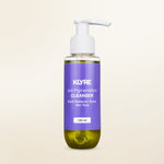 KLYRE anti-pigmentation cleanser bottle on a beige background